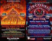 Wisconsin State Fair Sports Fest event posters